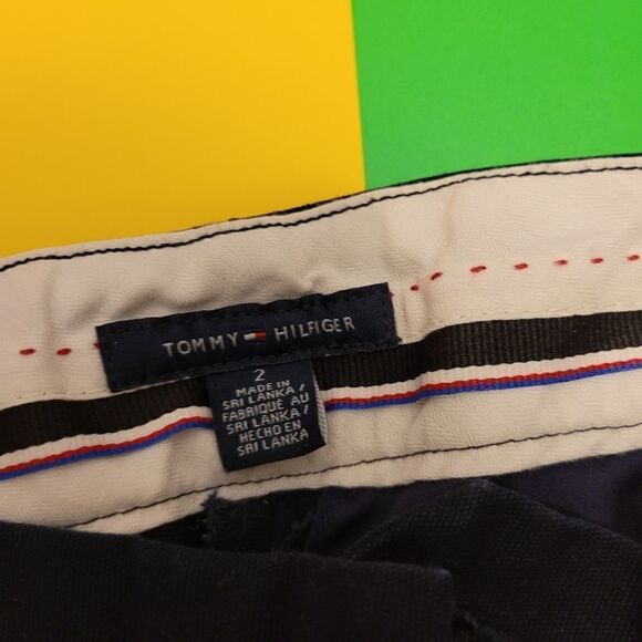 2/$20 Tommy Hilfiger navy blue casual dress pant - Picture 3 of 4
